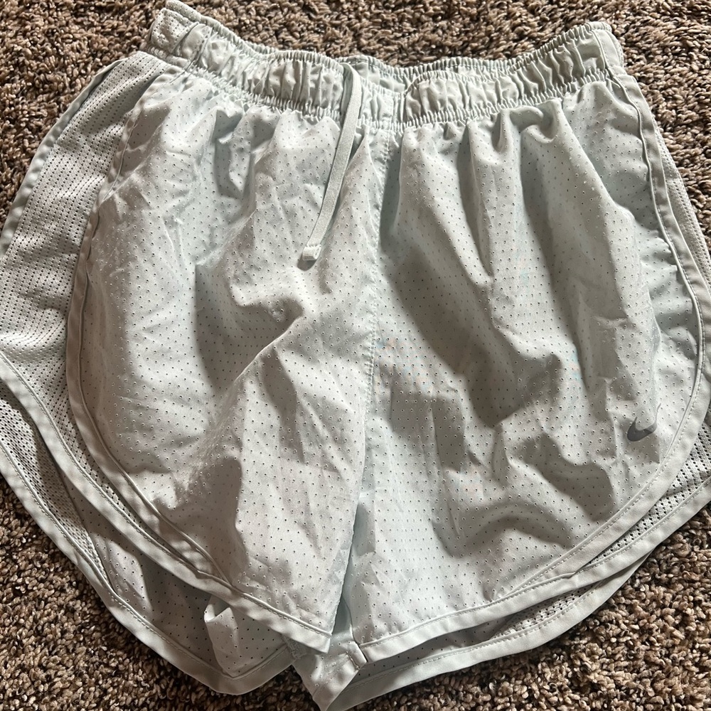 Nike Gray Athletic Shorts Lightweight Elastic Waist